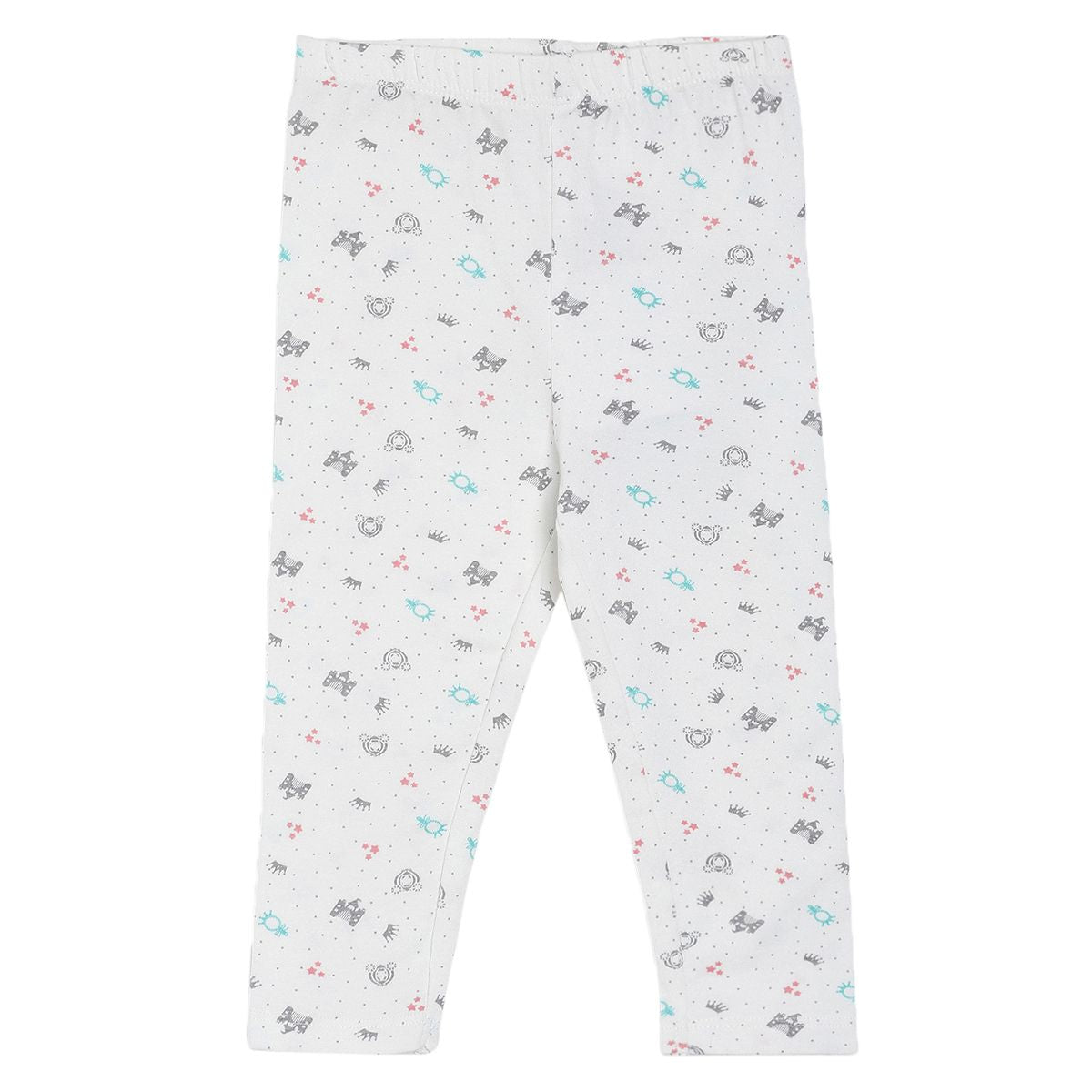 Pack of 3 legging - white & blue for 0-3 Months