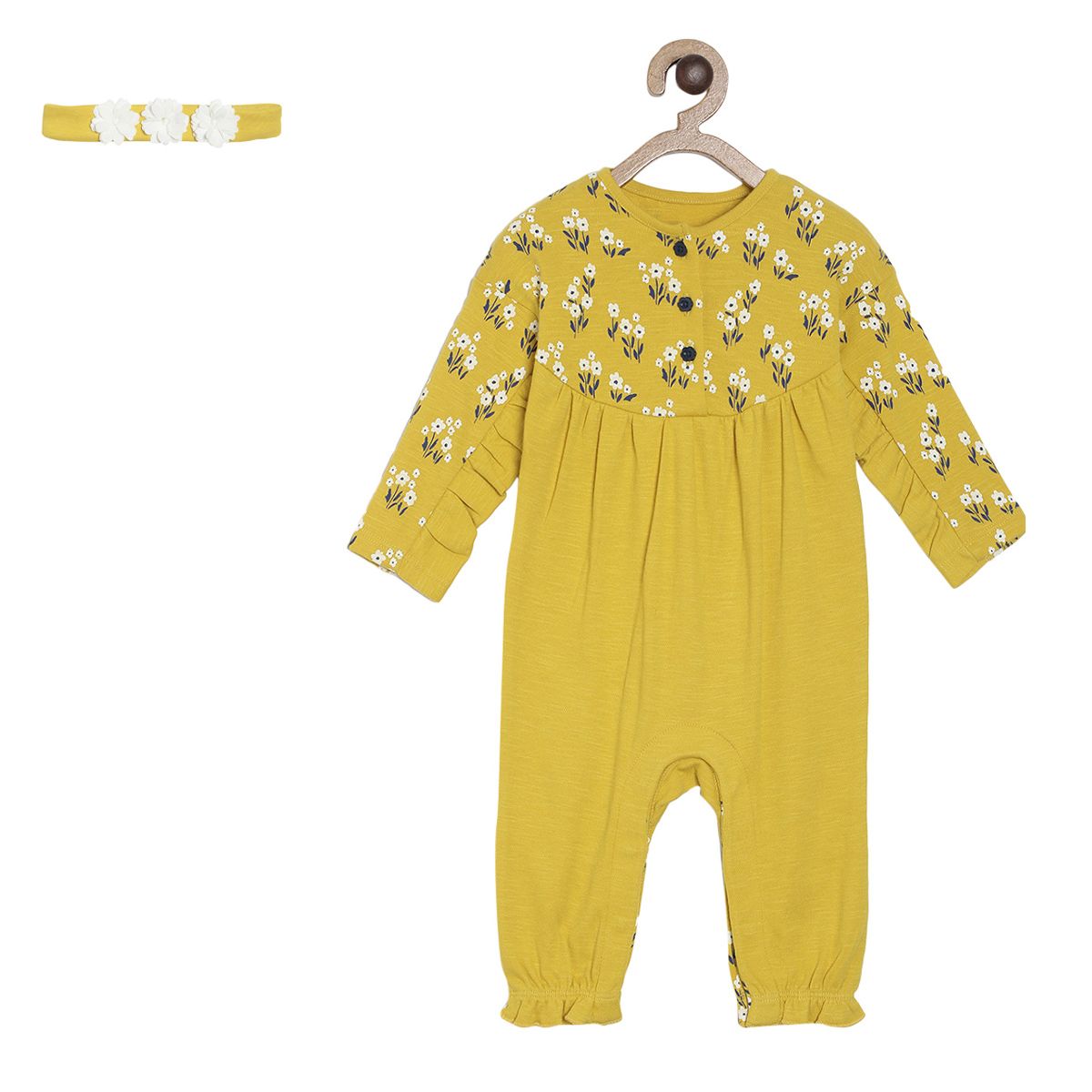 Pack of 2 romper - yellow for New Born