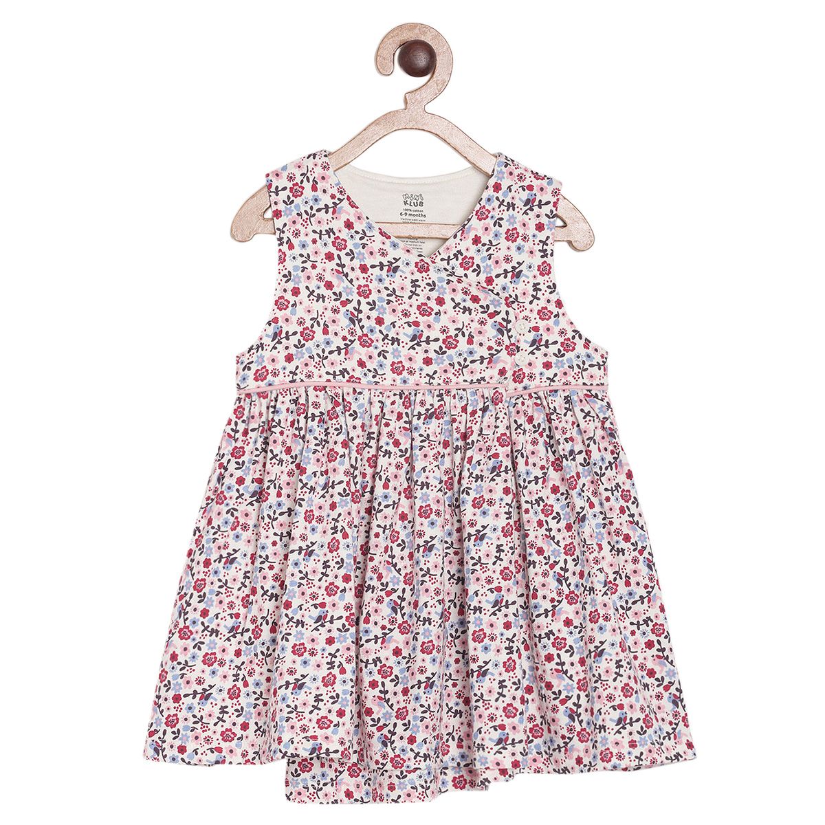 Pack of 2 romper & dress - pink for New Born