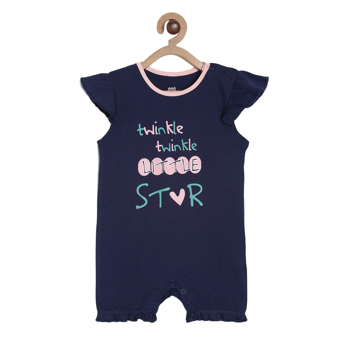 Pack of 2 romper - navy blue for New Born
