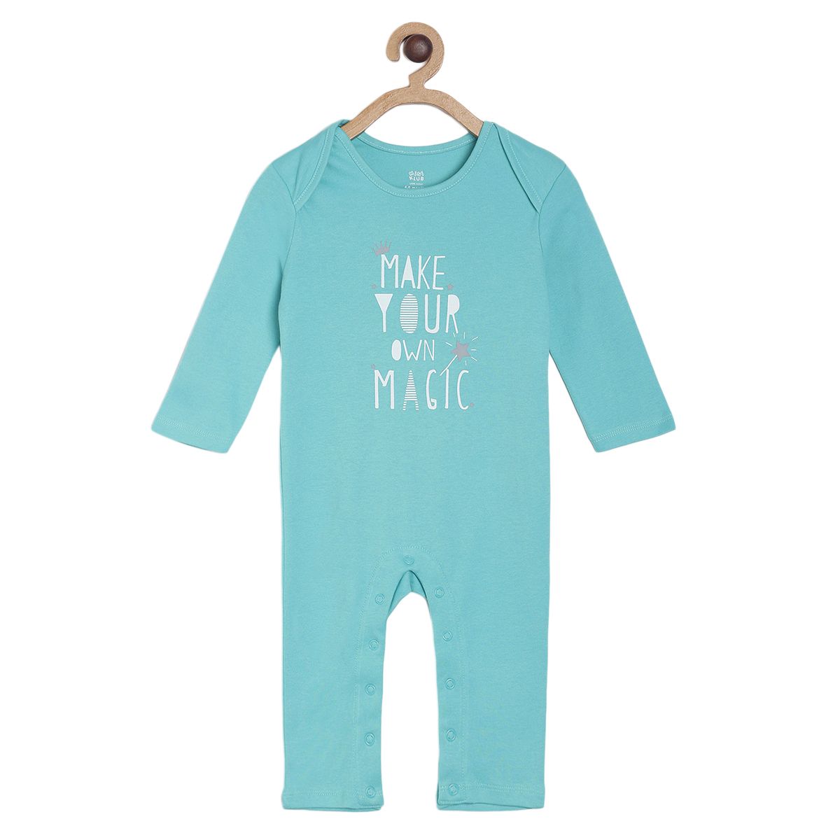 Pack of 2 romper - turquoise blue for New Born