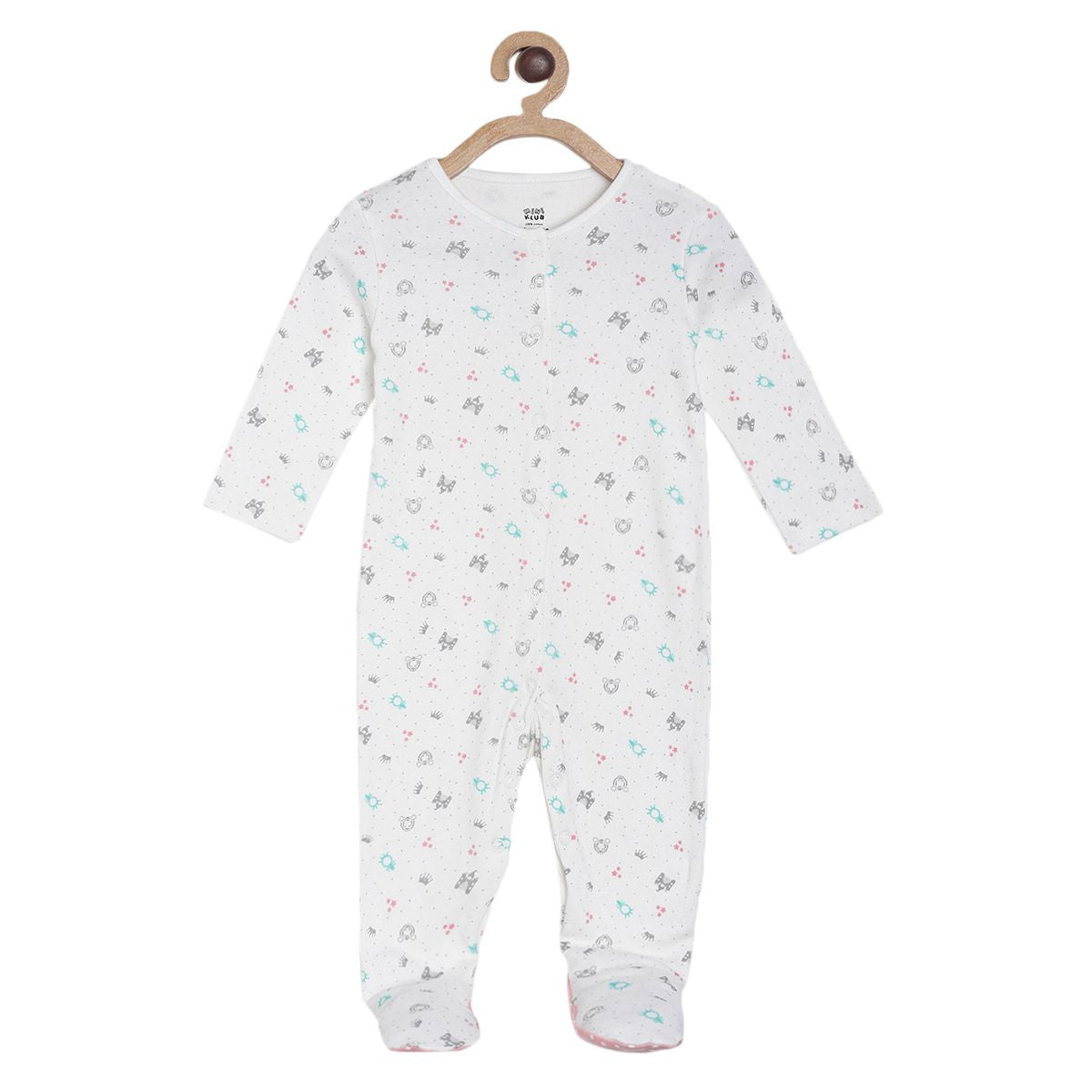 Girls Multi Sleep Suit
