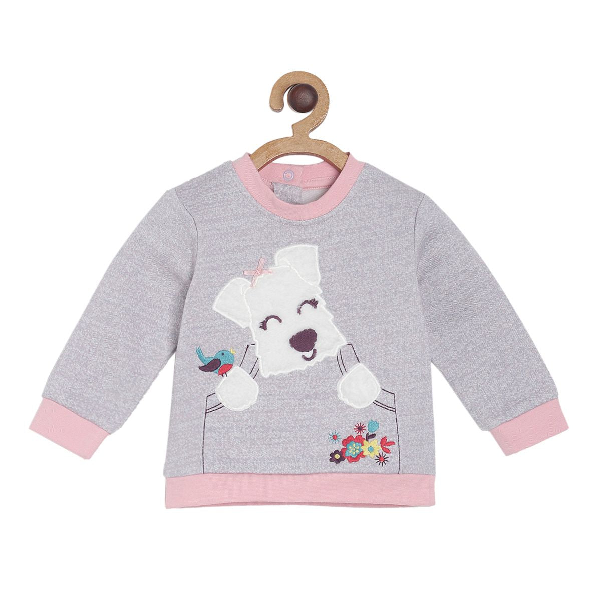 Girls Pink Sweatshirt