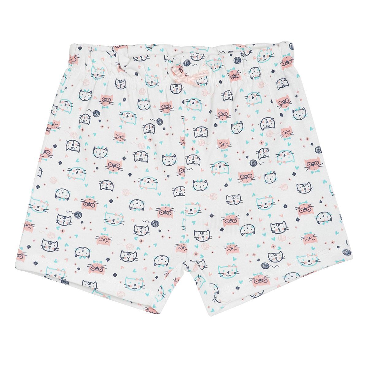 Pack of 3 shorts - white & blue for 0-3 Months