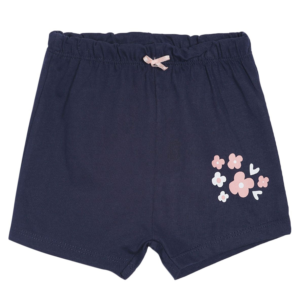 Pack of 3 shorts - white & blue for 0-3 Months