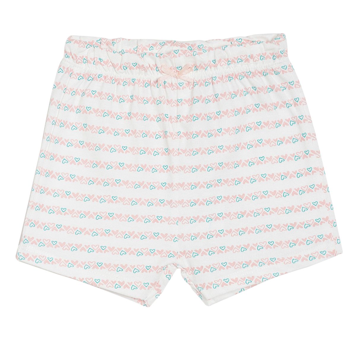 Pack of 3 shorts - white & blue for 0-3 Months