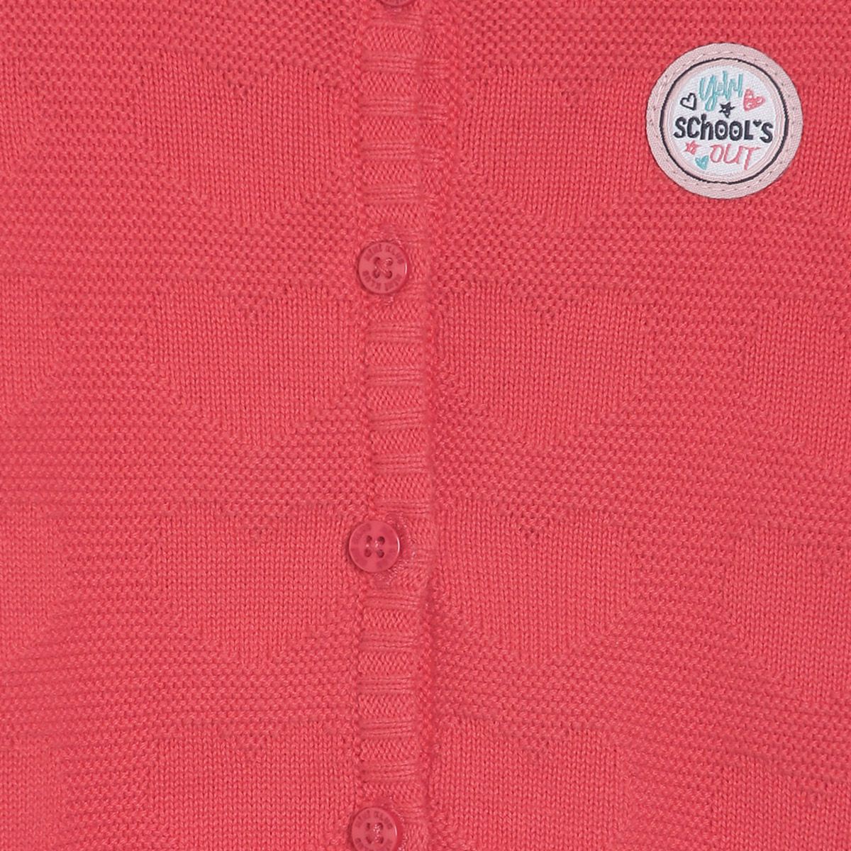 Pack of 1 sweater - dark pink for 0-3 Months