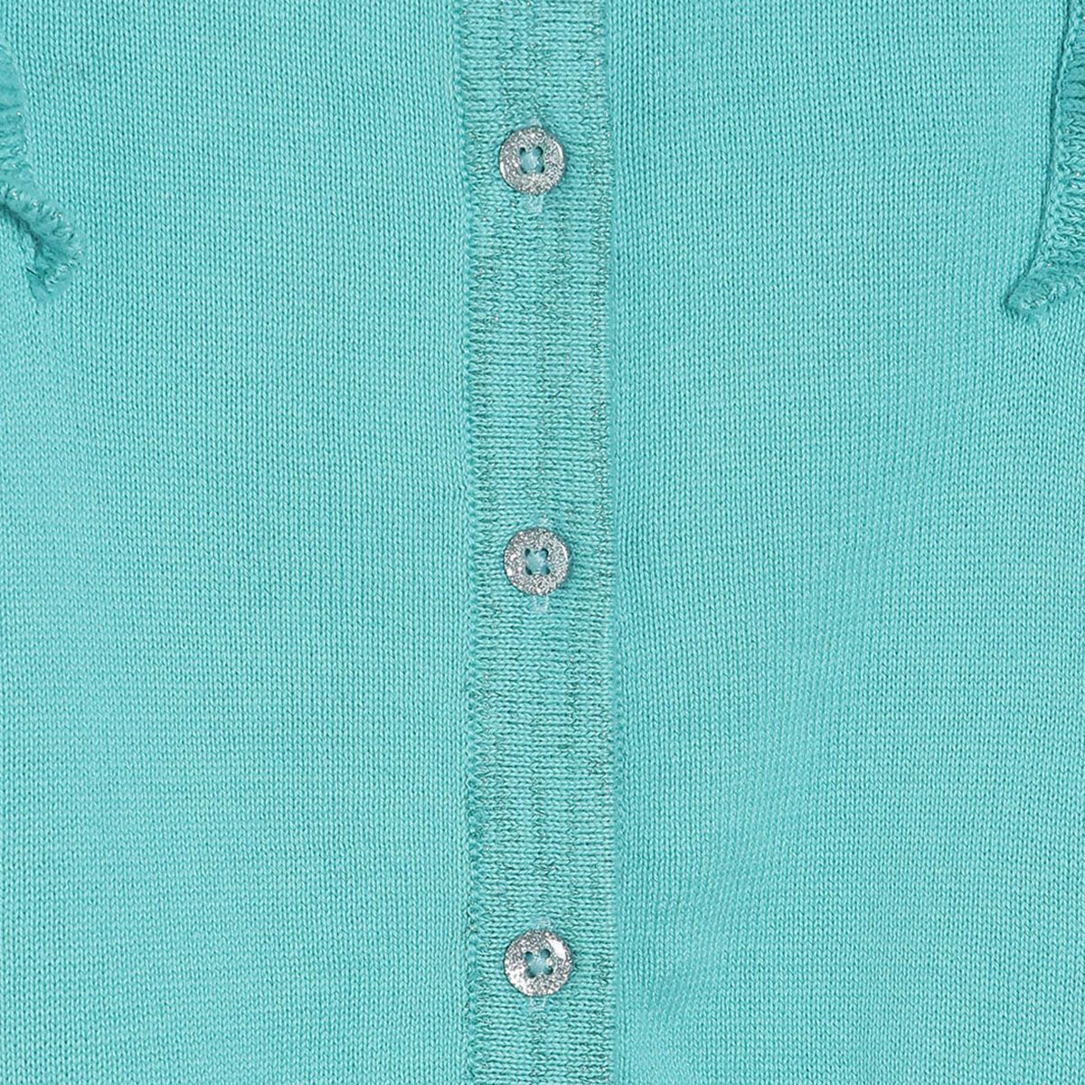 Pack of 1 sweater - turquoise blue for 0-3 Months