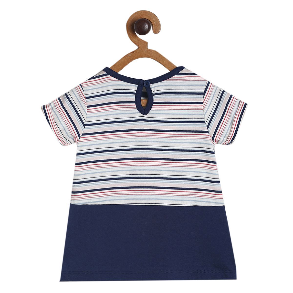Pack of 2 top & knit bottom - navy for 0-3 Months