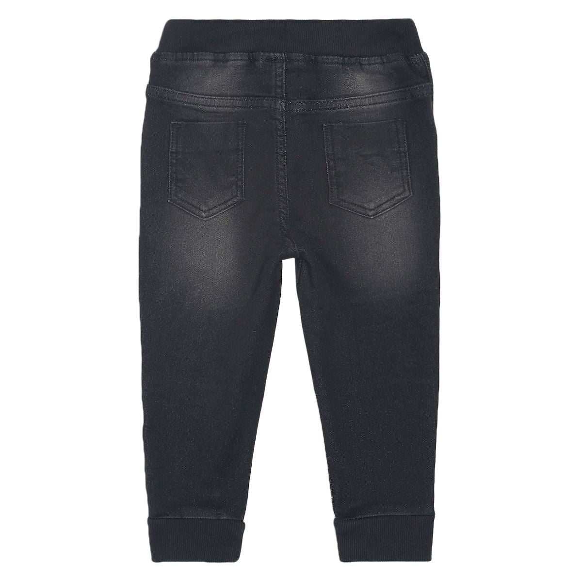 Boys Black Denim Pant