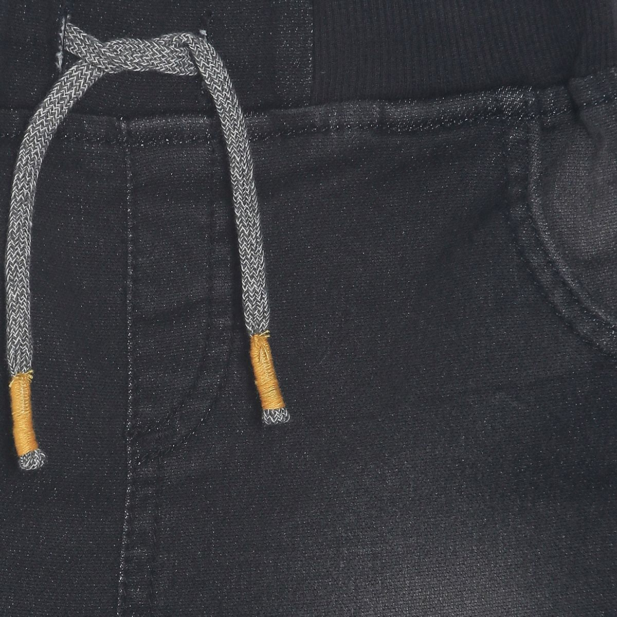 Boys Black Denim Pant