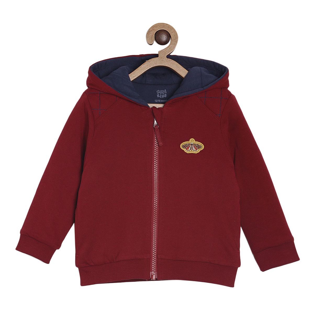Pack of 1 jacket - red for 3-6 Months