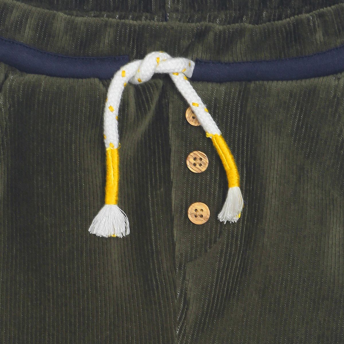 Boys Green Knit Pant