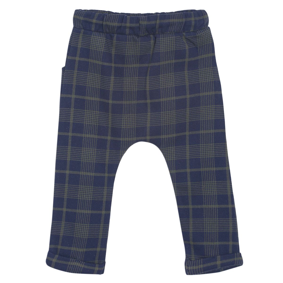 Pack of 1 knit pant - greyish black for 3-6 Months