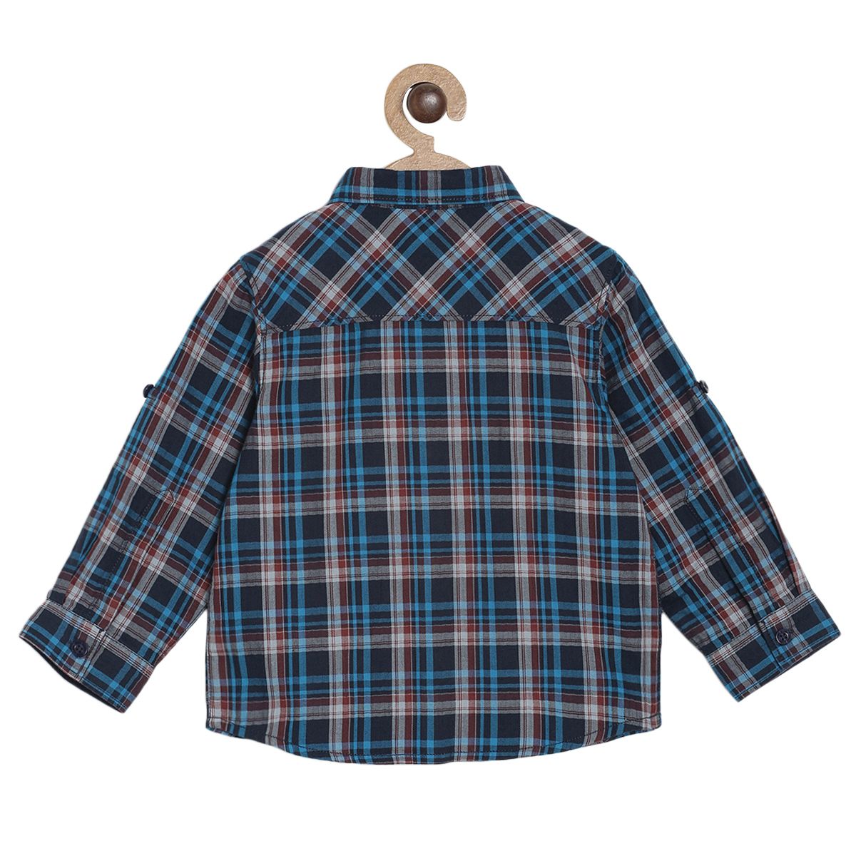Pack of 1 shirt - midnightblue & black for 3-6 Months