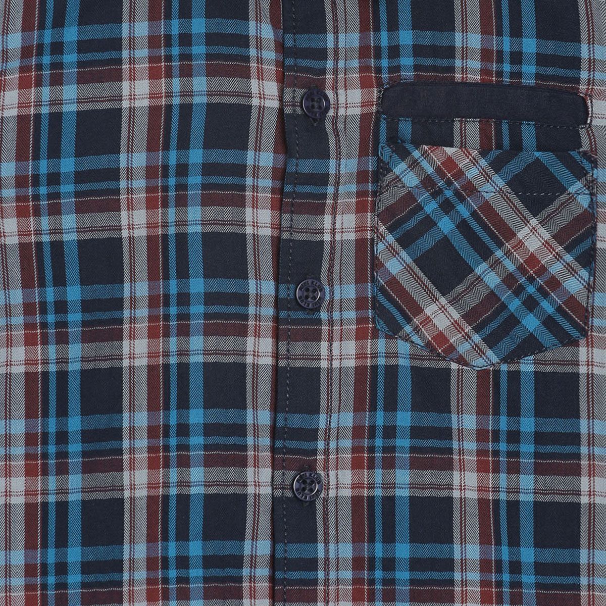 Pack of 1 shirt - midnightblue & black for 3-6 Months