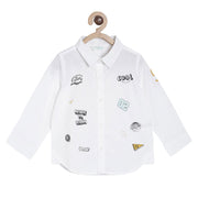 Pack of 1 shirt - white for 3-6 Months