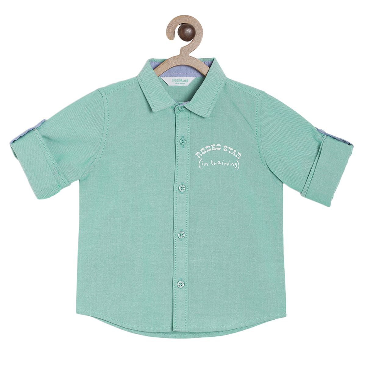 Boys Green Shirt