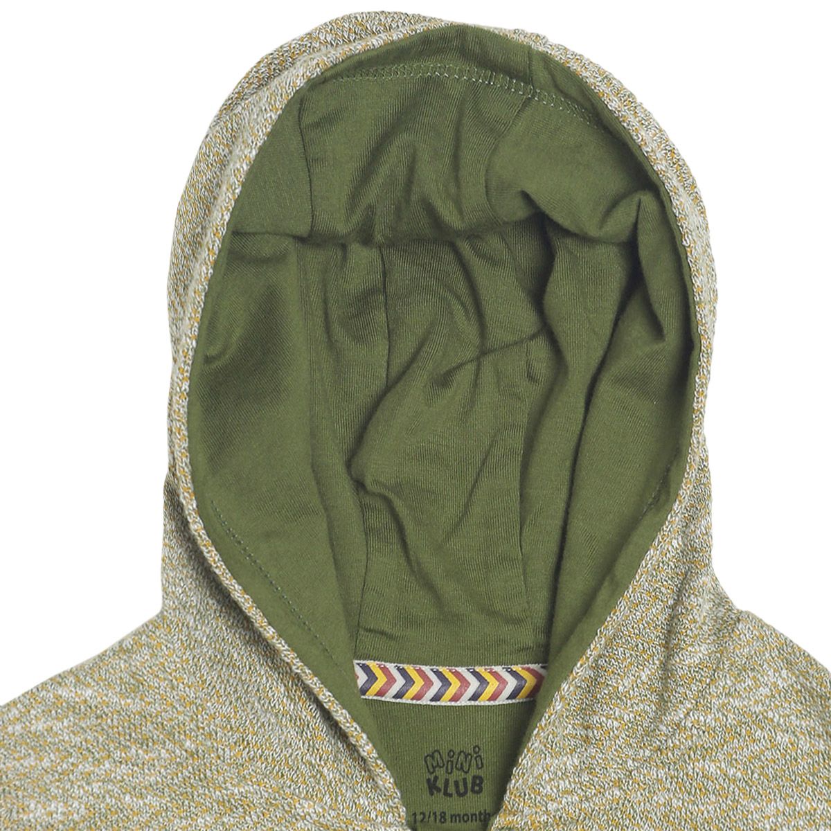 Pack of 1 sweatshirt - green for 3-6 Months