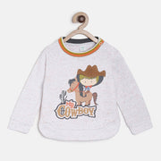 Pack of 1 sweatshirt - off white for 3-6 Months