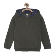 Pack of 1 sweatshirt - green for 3-6 Months