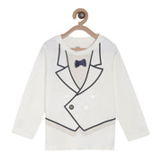 Pack of 1 t-shirt - off white for 3-6 Months