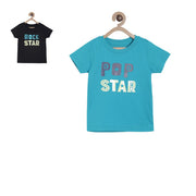Pack of 2 t-shirt - blue for 3-6 Months