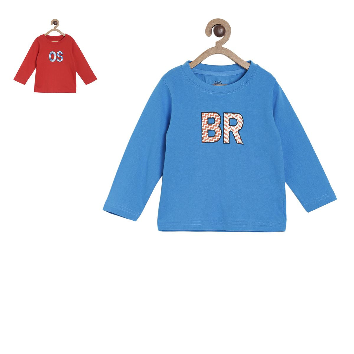 Pack of 2 t-shirt - blue for 3-6 Months
