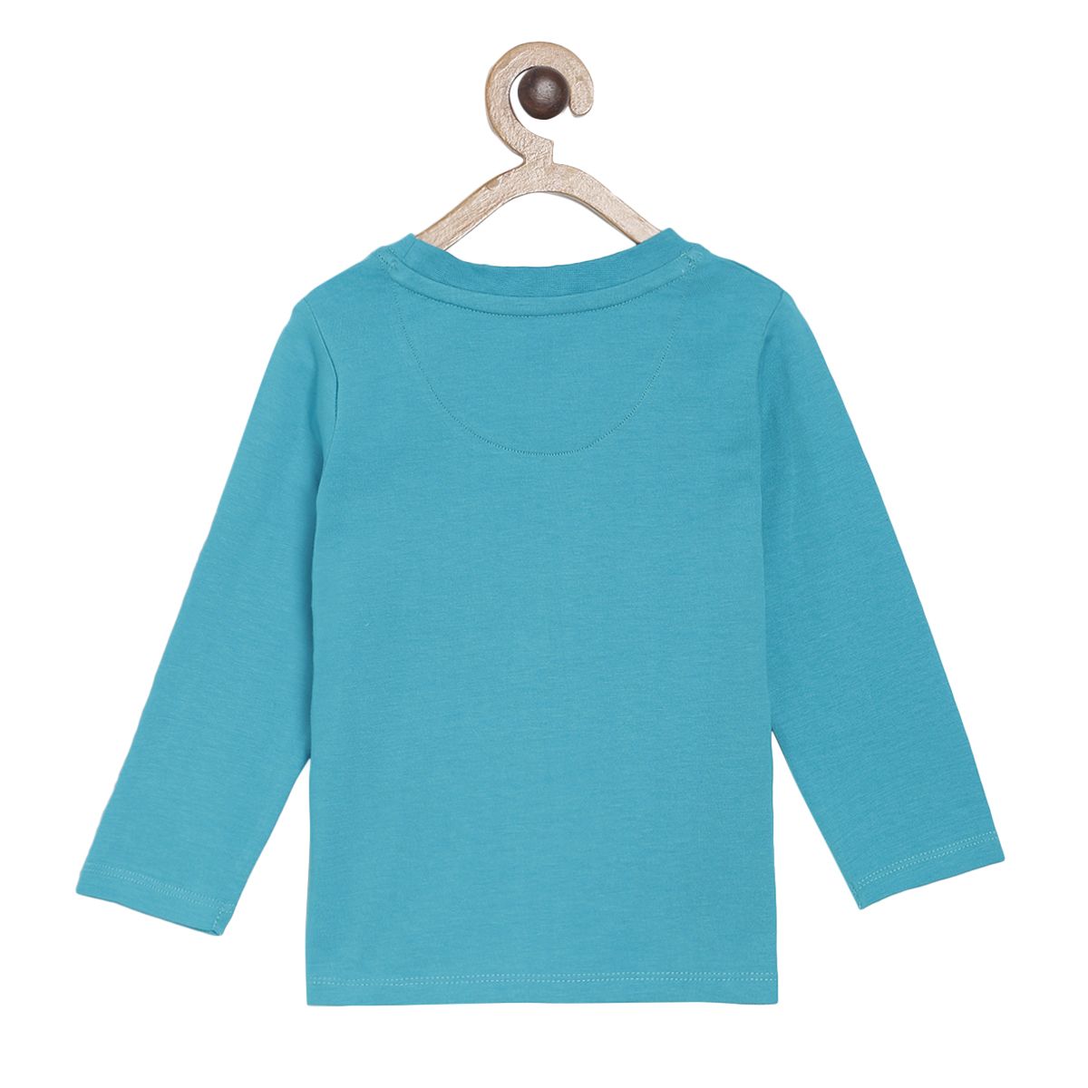 Pack of 1 t-shirt - skyblue & white for 3-6 Months