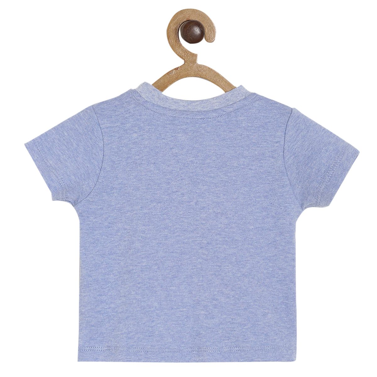 Baby Boys Text Print Top, Blue