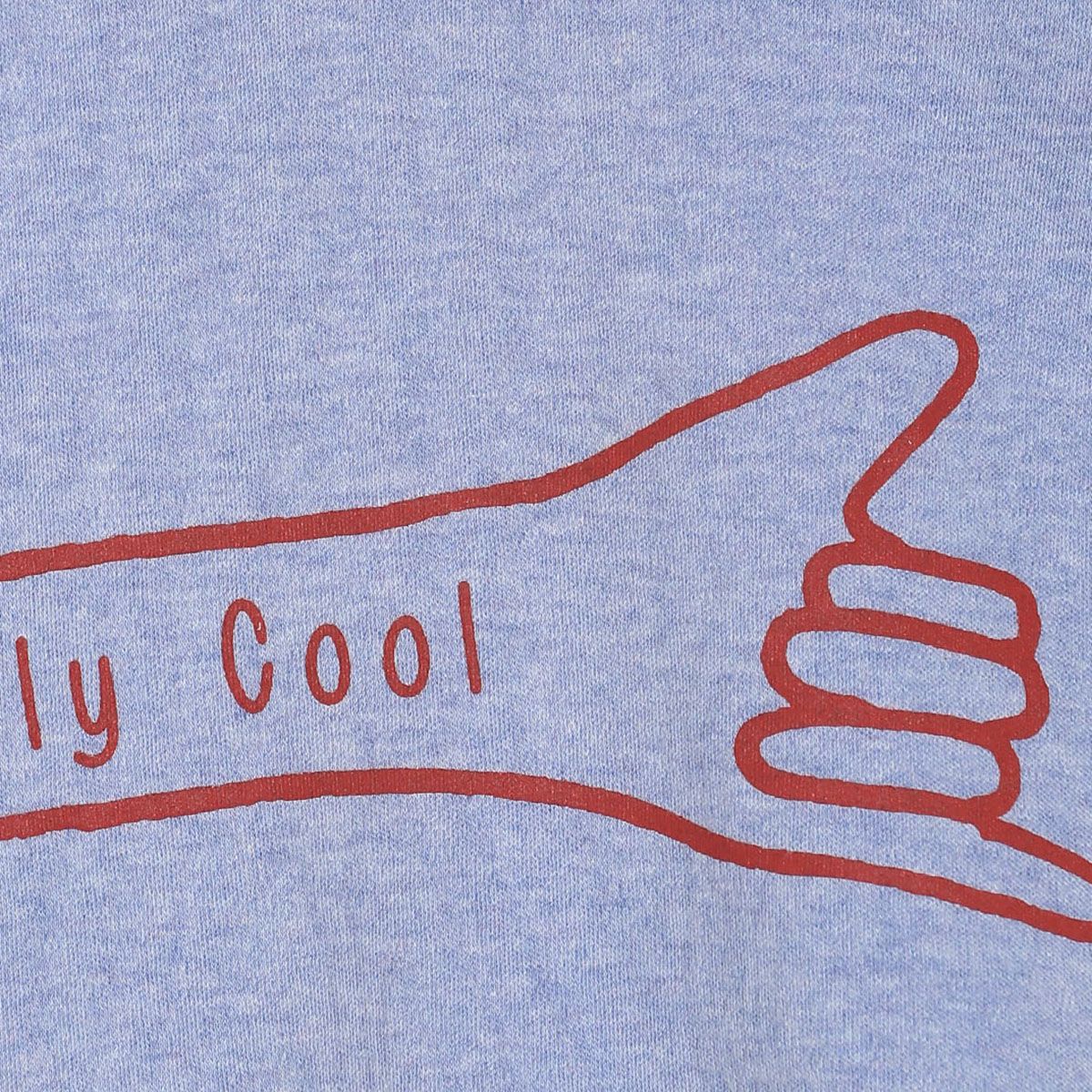 Baby Boys Text Print Top, Blue