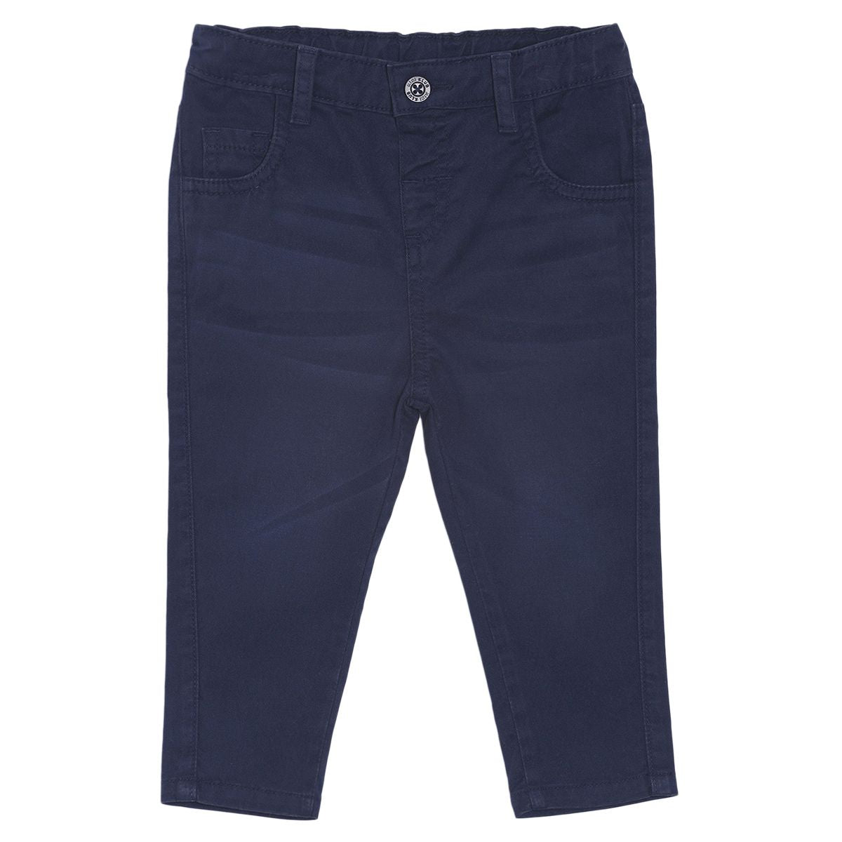 Boys Navy Woven Pant
