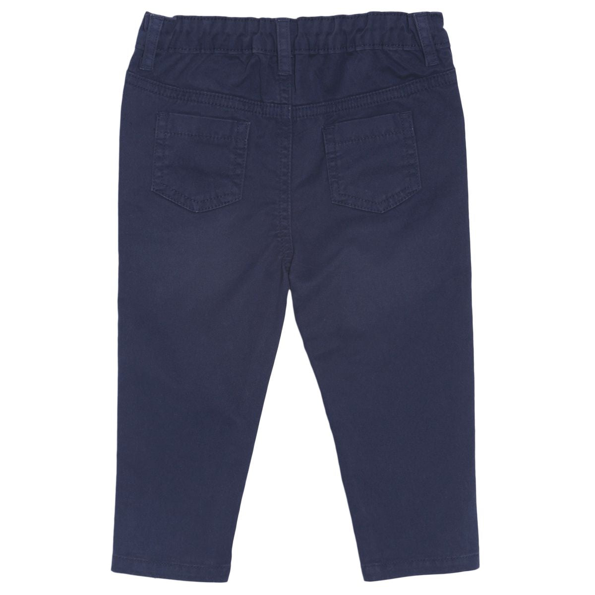 Boys Navy Woven Pant