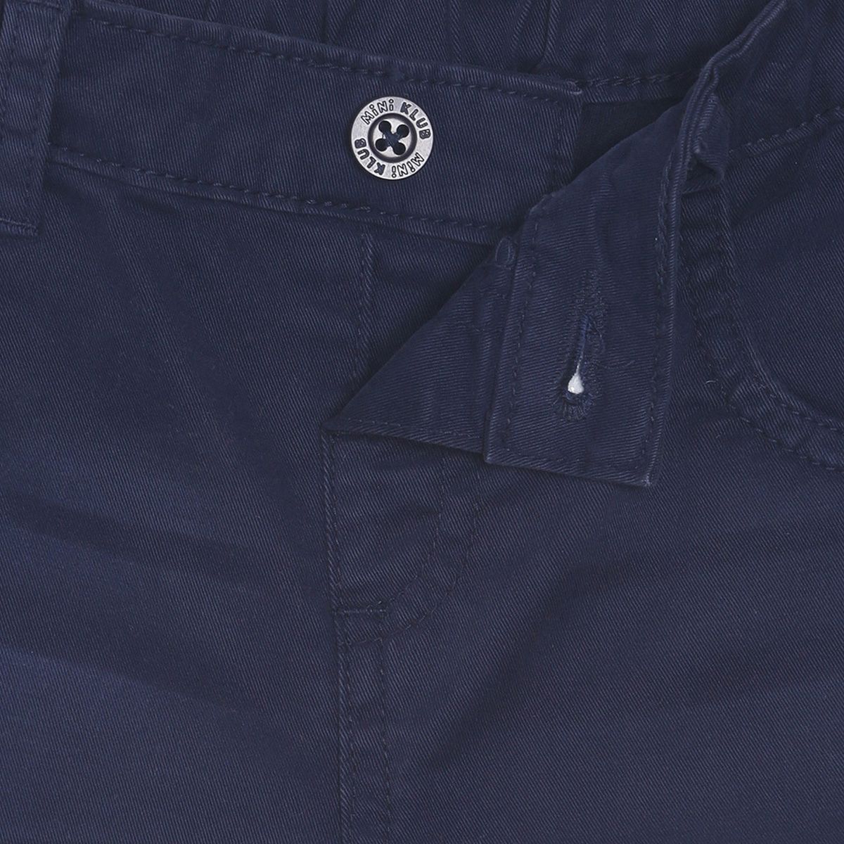 Boys Navy Woven Pant