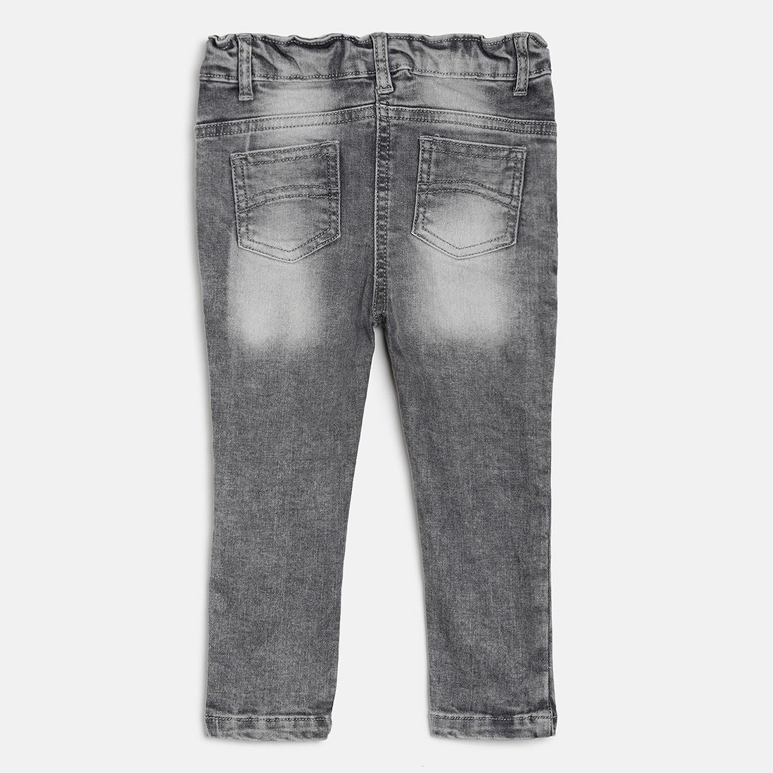Pack of 1 denim pant - grey for 3-6 Months