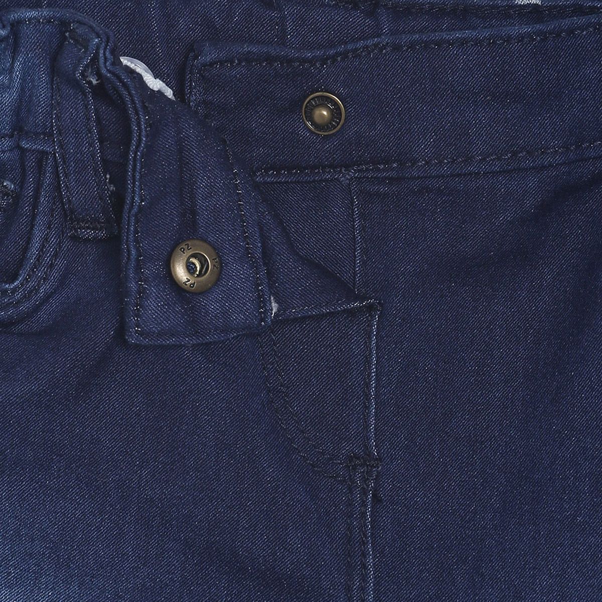 Pack of 1 denim pant - denim navy blue for 3-6 Months