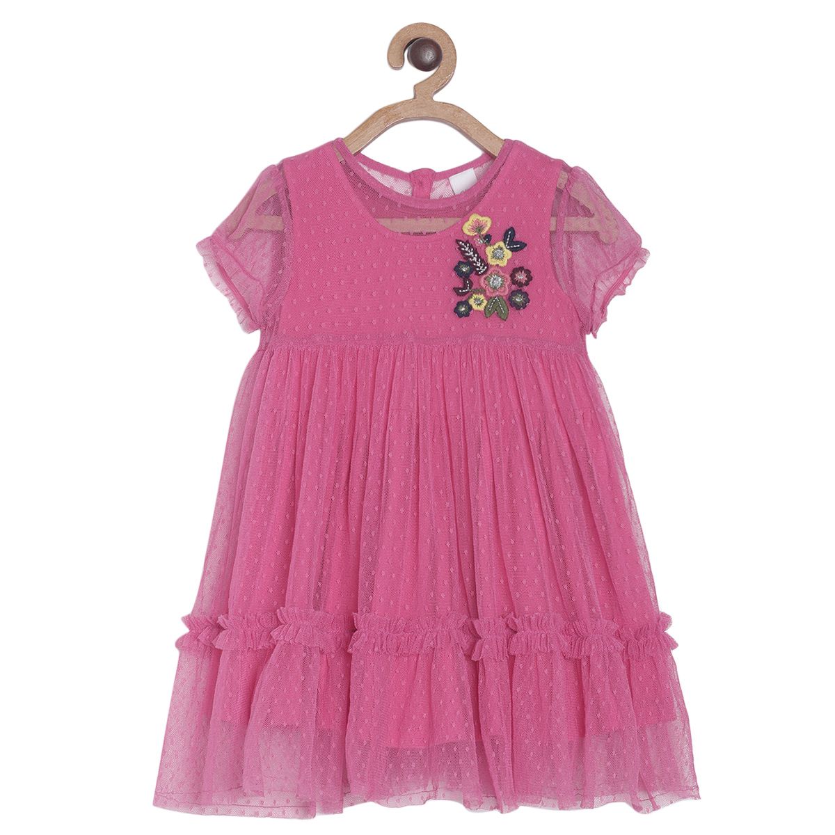 Pack of 1 dress - pink for 3-6 Months