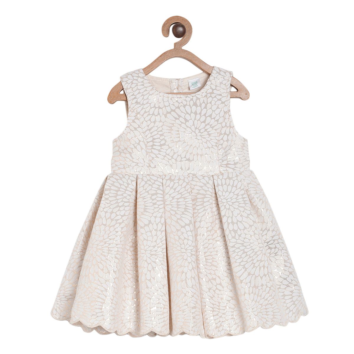 Pack of 1 dress - off white for 3-6 Months
