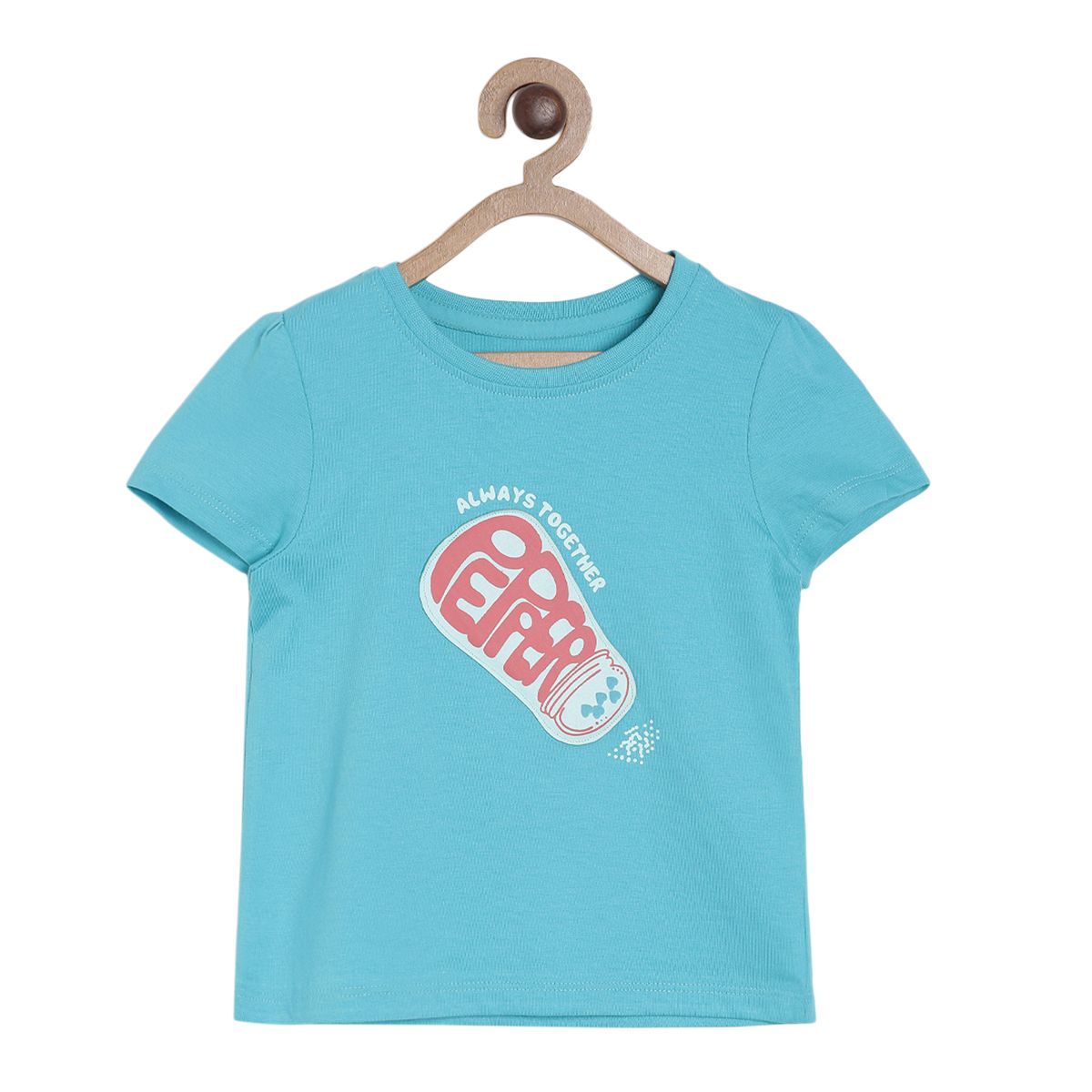 Pack of 2 knit top - coral red for 3-6 Months
