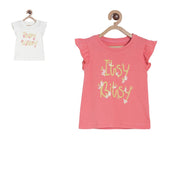 Girls Multi Knit Top