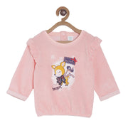 Pack of 1 knit top - pink for 3-6 Months