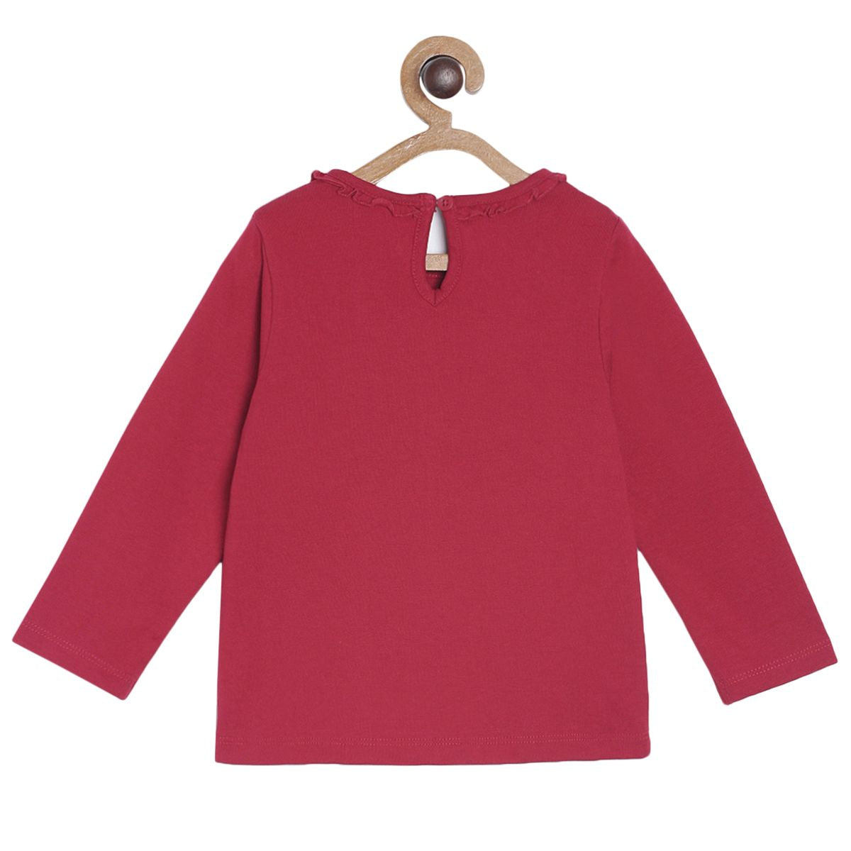 Pack of 1 knit top - red for 3-6 Months