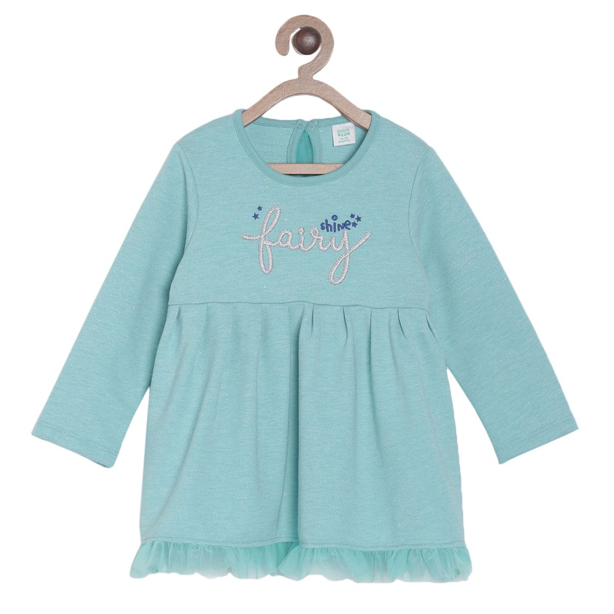 Girls Blue Knit Top
