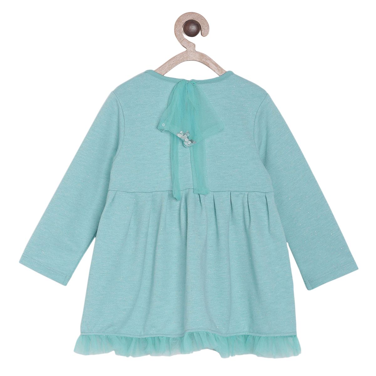 Girls Blue Knit Top