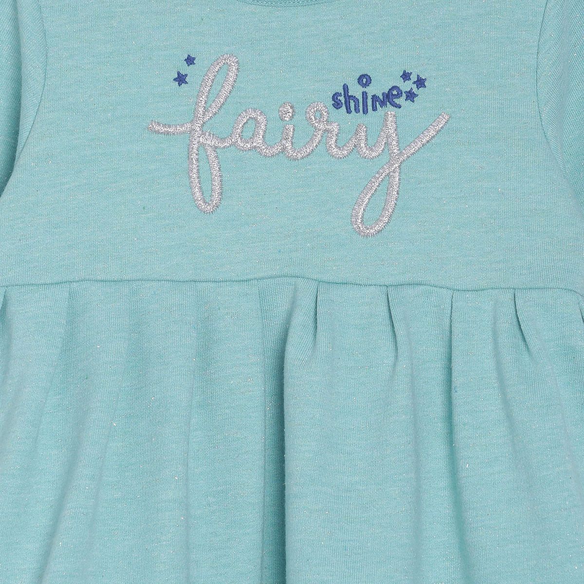 Girls Blue Knit Top