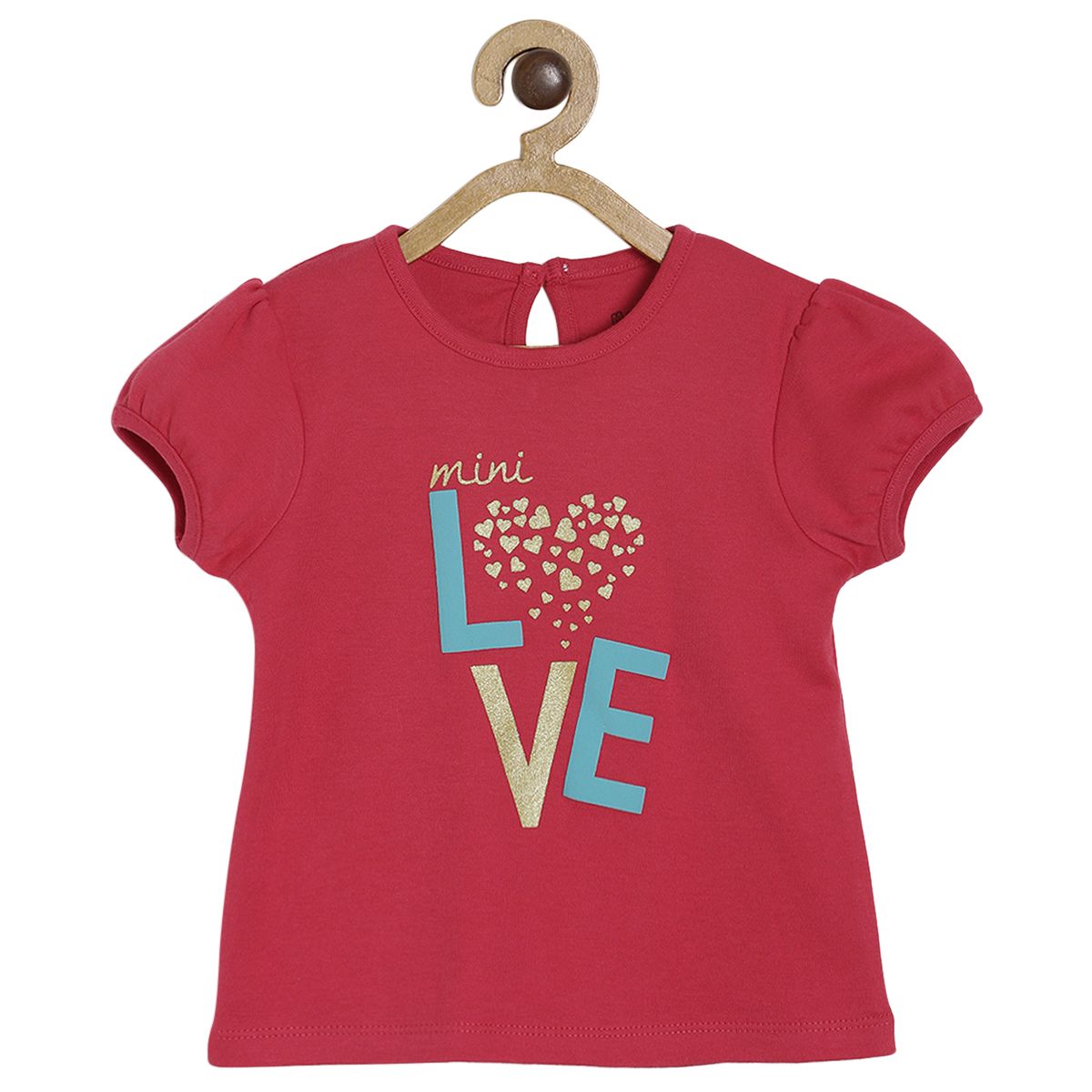 Pack of 1 knit top - dark pink for 3-6 Months