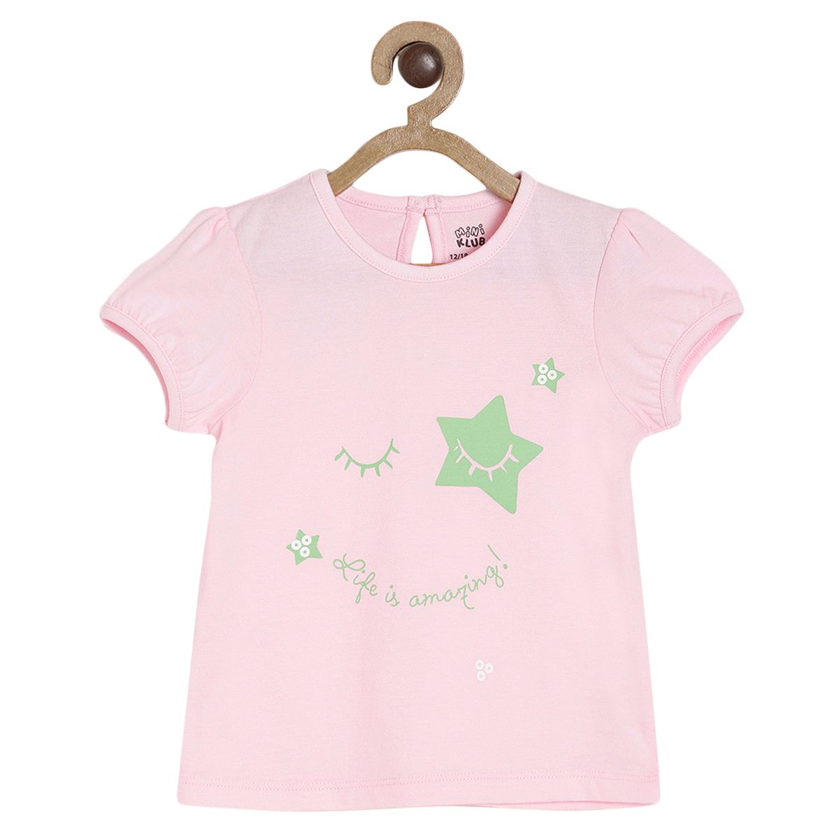 Pack of 1 knit top - pink for 3-6 Months