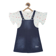 Pack of 2 pinny set - navy for 3-6 Months