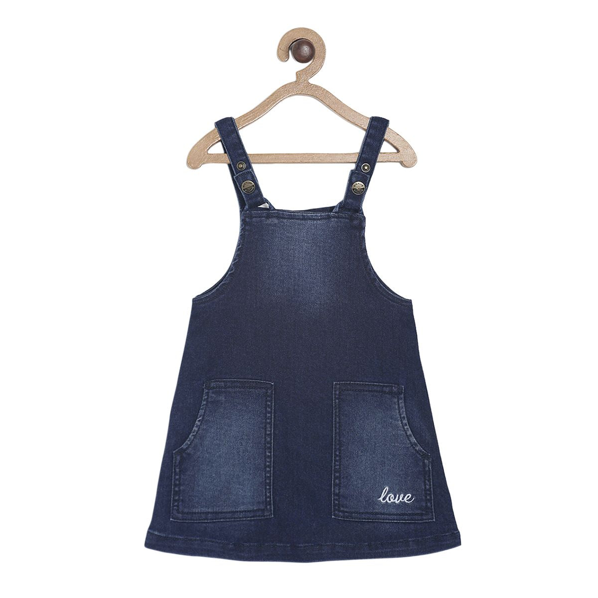 Pack of 2 pinny set - navy for 3-6 Months