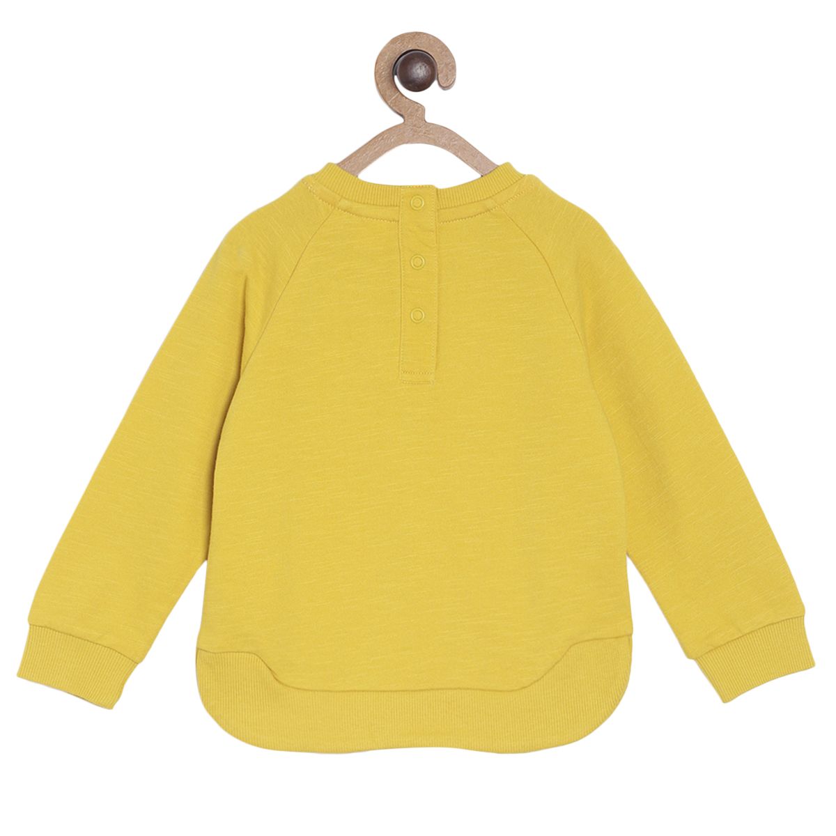 Girls Yellow Sweatshirt